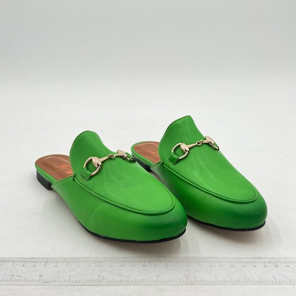 FOWT  Walking Flat Loafers for Women Casual Fashion Round Toe Low Chunky Heels - Picture 3 of 7